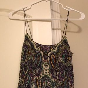 100% silk J. Crew paisley dress (00)